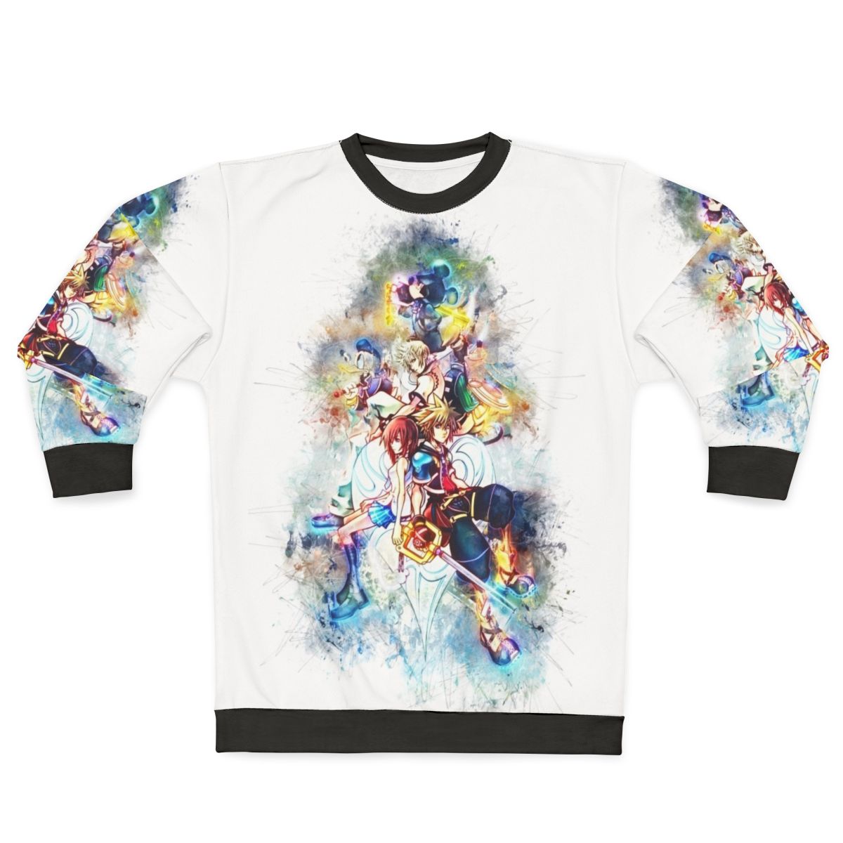 Kingdom Hearts Family Sweatshirt Featuring Sora and Friends
