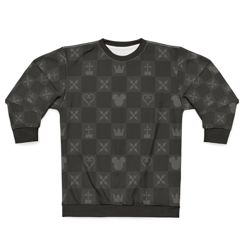 Kingdom Hearts Pattern Sweatshirt
