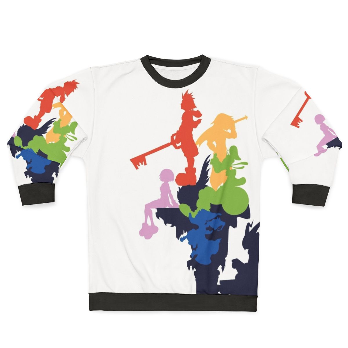 Kingdom Hearts Stylized Cover Art Sweatshirt