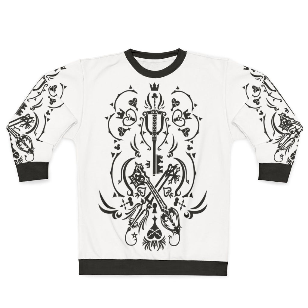 Kingdom Hearts Sweatshirt featuring iconic video game characters