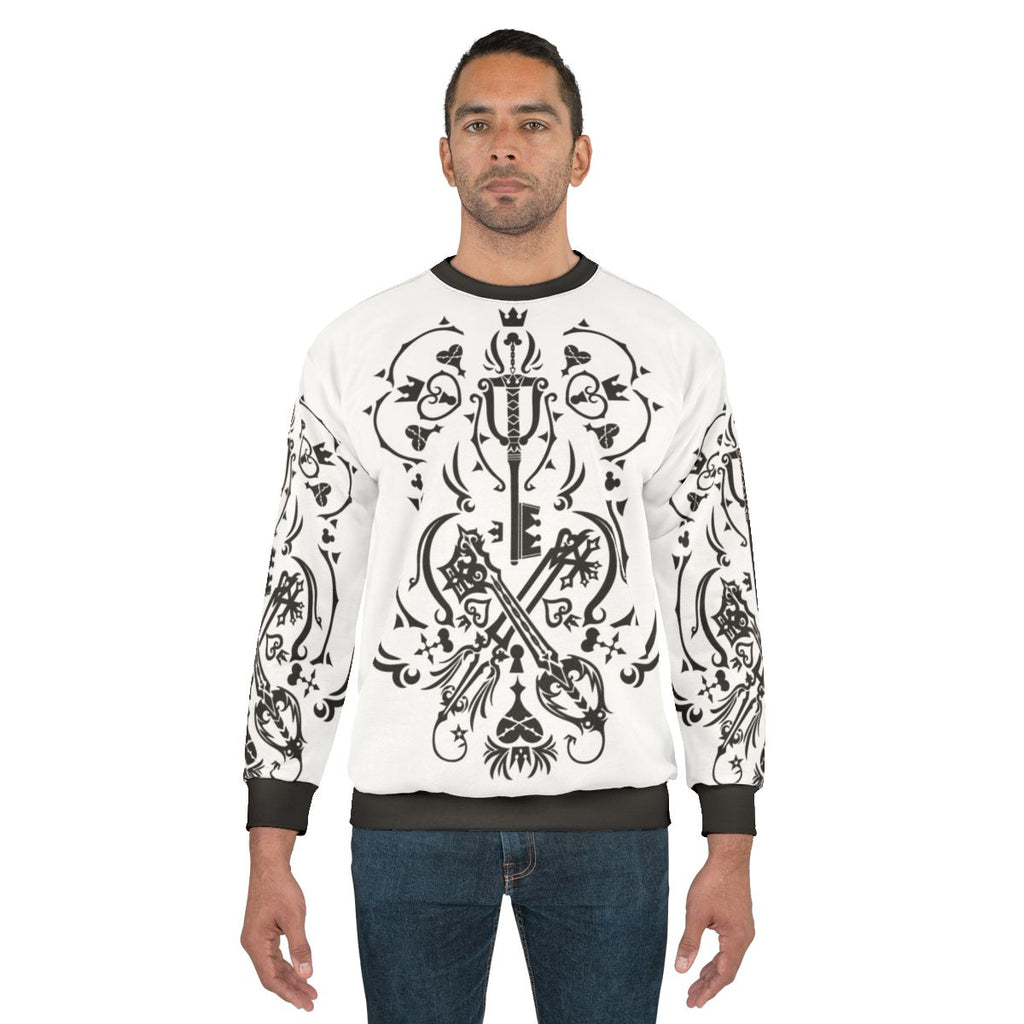 Kingdom Hearts Sweatshirt featuring iconic video game characters