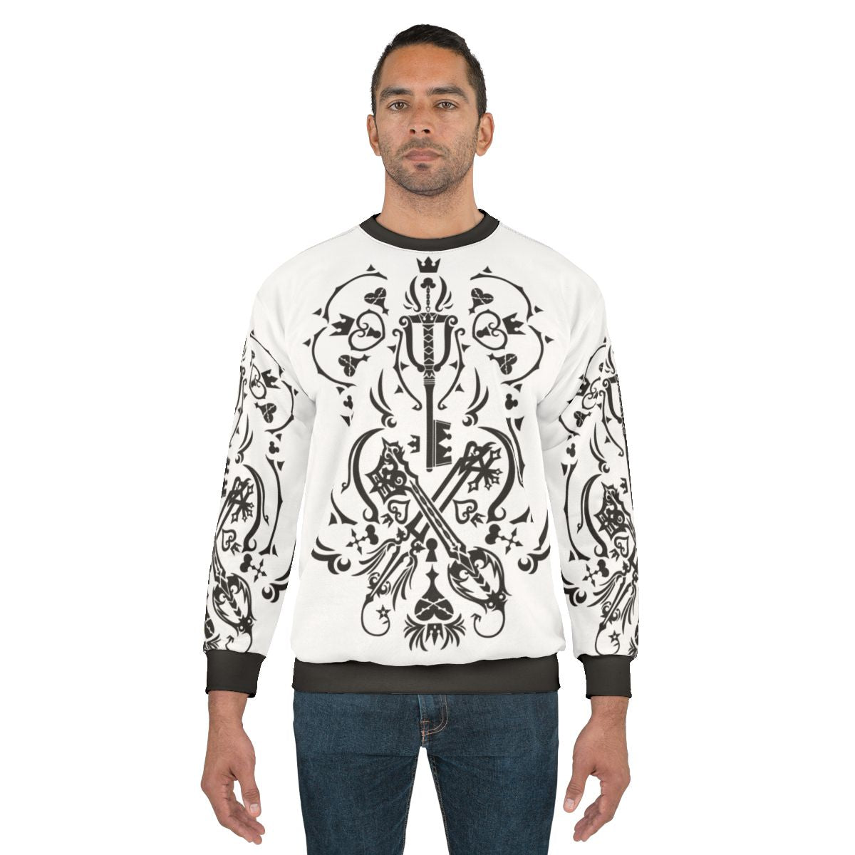 Kingdom Hearts Sweatshirt featuring iconic video game characters