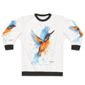 Colorful Kingfisher Watercolor Sweatshirt