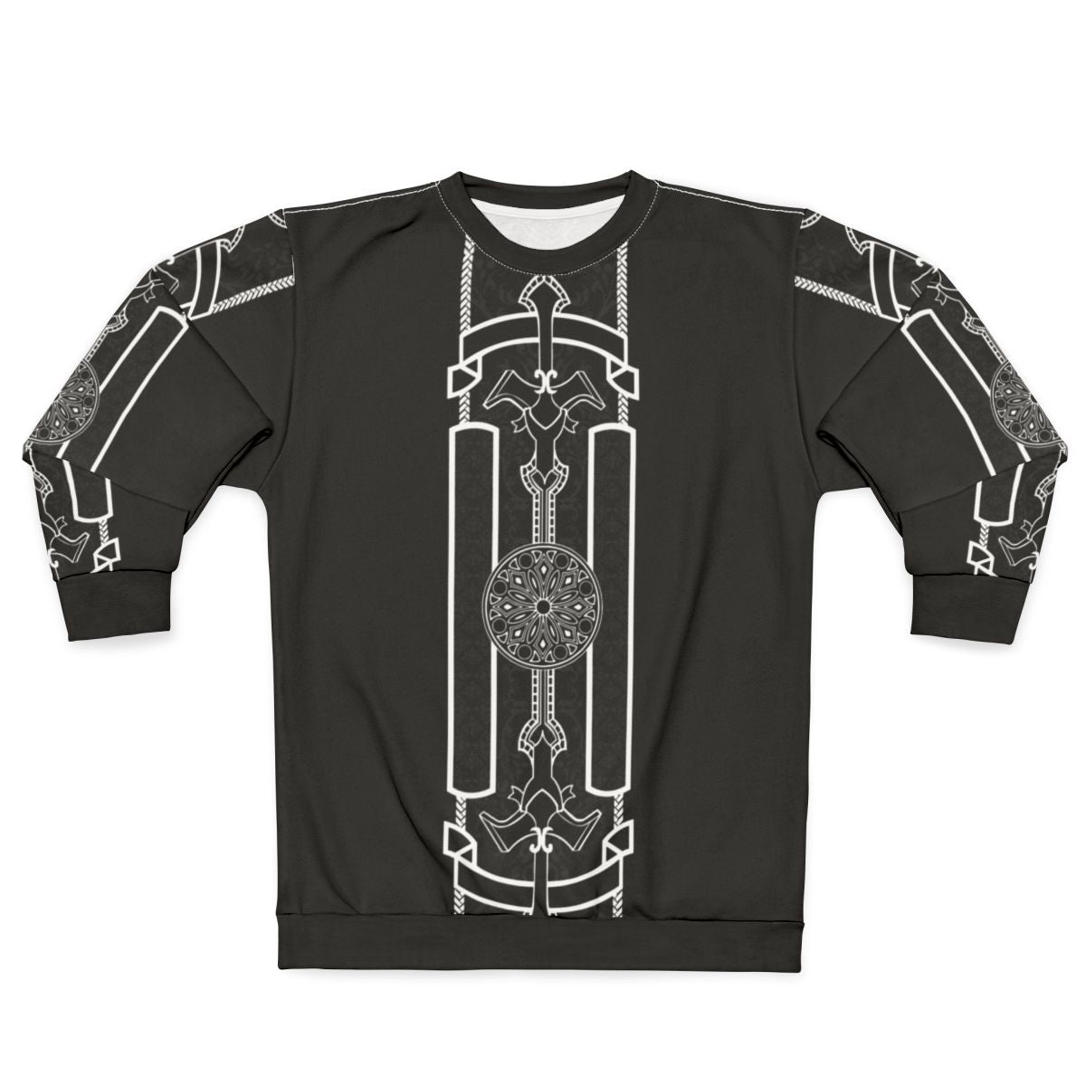 Kingsglaive Final Fantasy XV sweatshirt with soldiers, army, king, and nyx ulric graphics