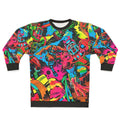 Colorful Kirby Marvel Comics Sweatshirt featuring pop art superhero design