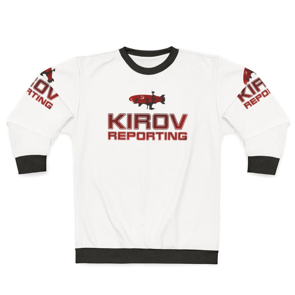 Kirov Reporting Soviet-Inspired Sweatshirt for Gamers