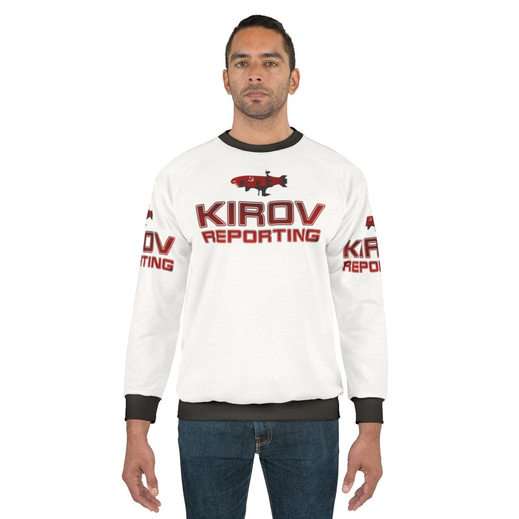 Kirov Reporting Soviet-Inspired Sweatshirt for Gamers