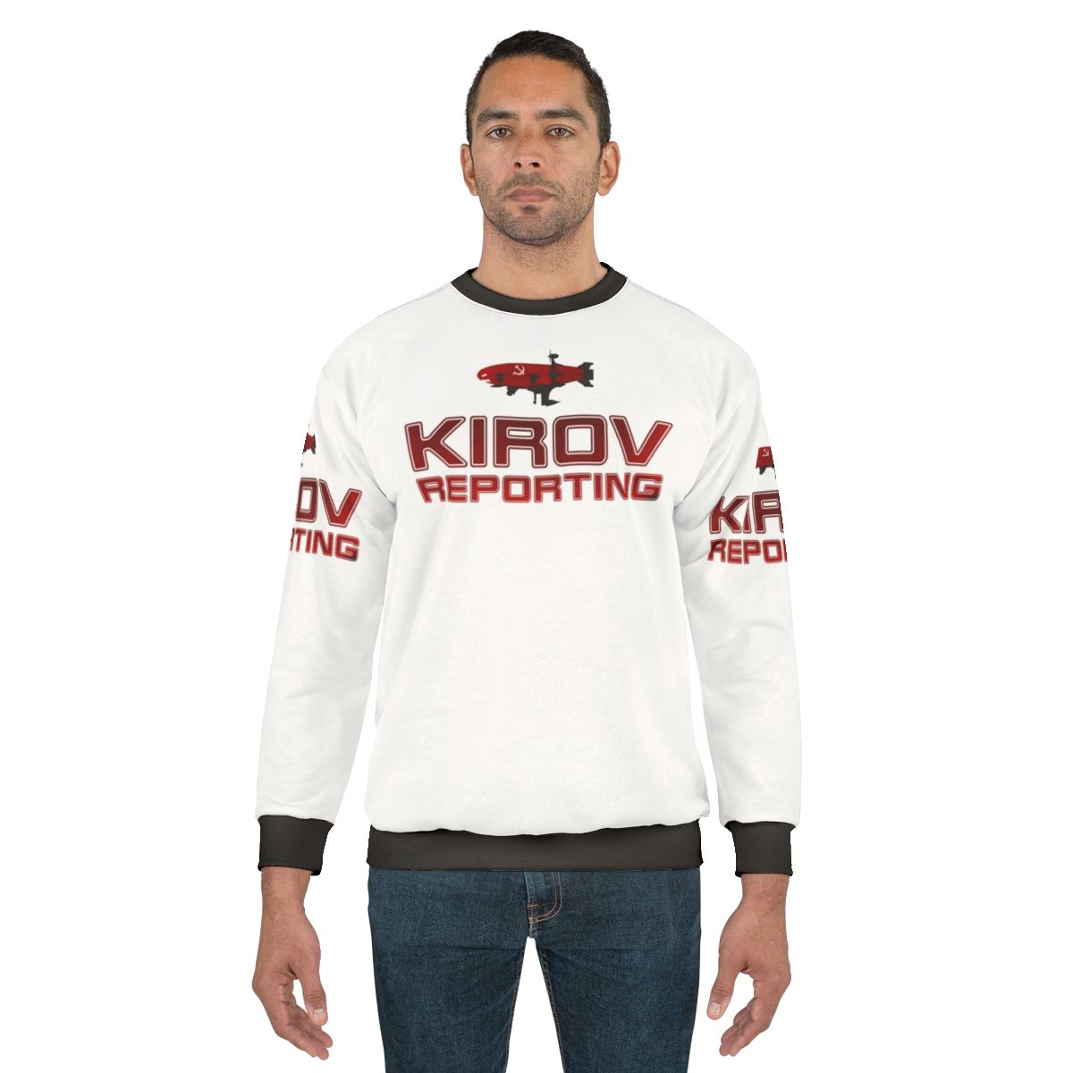 Kirov Reporting Soviet-Inspired Sweatshirt for Gamers