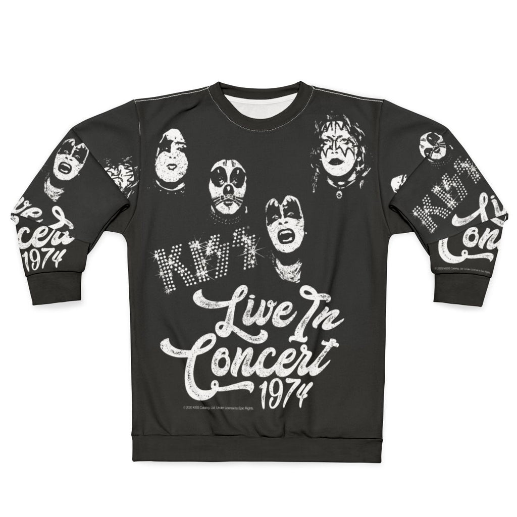 Kiss 1974 Live in Concert Sweatshirt