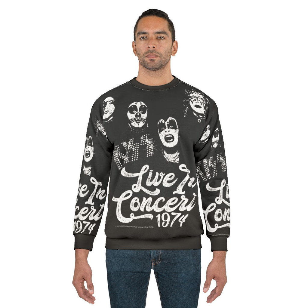 Kiss 1974 Live in Concert Sweatshirt