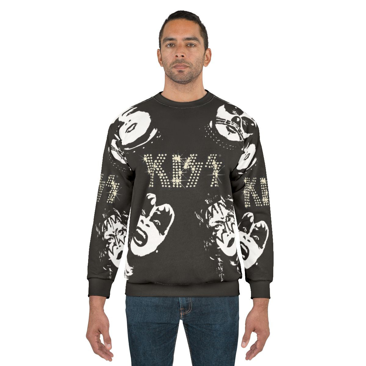 Kiss 1974 Sweatshirt with classic band logo