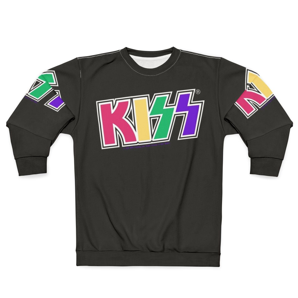 Colorful Kiss Band Logo Sweatshirt