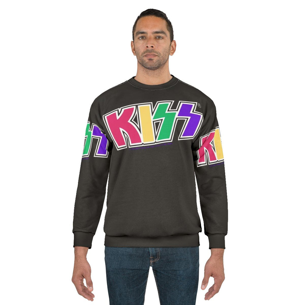 Colorful Kiss Band Logo Sweatshirt