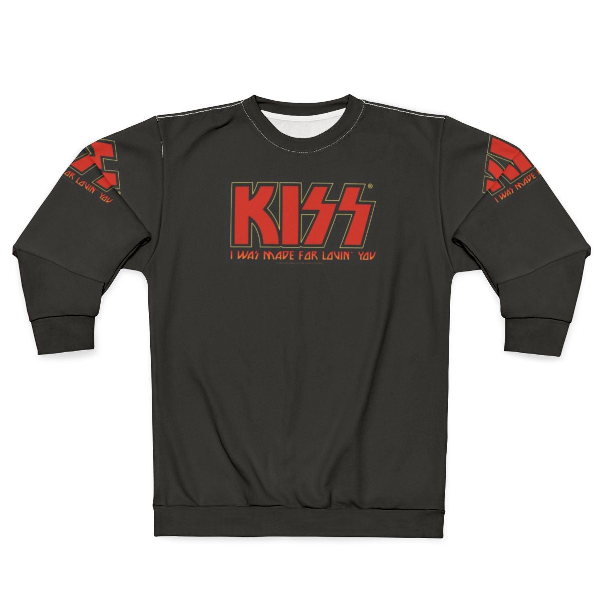 Kiss Band 'I Was Made For Lovin You' Sweatshirt
