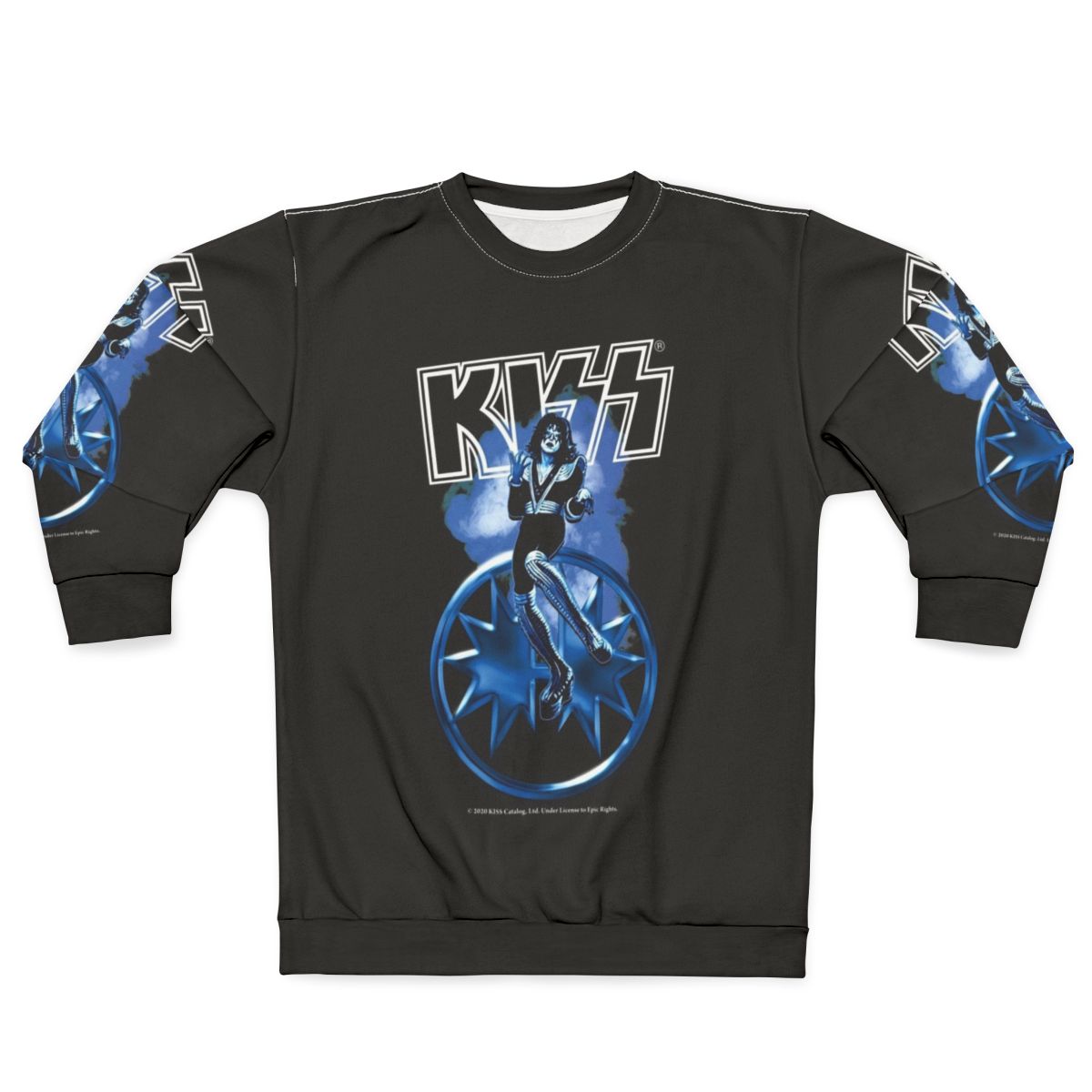 Kiss Band Spaceman Graphic Sweatshirt