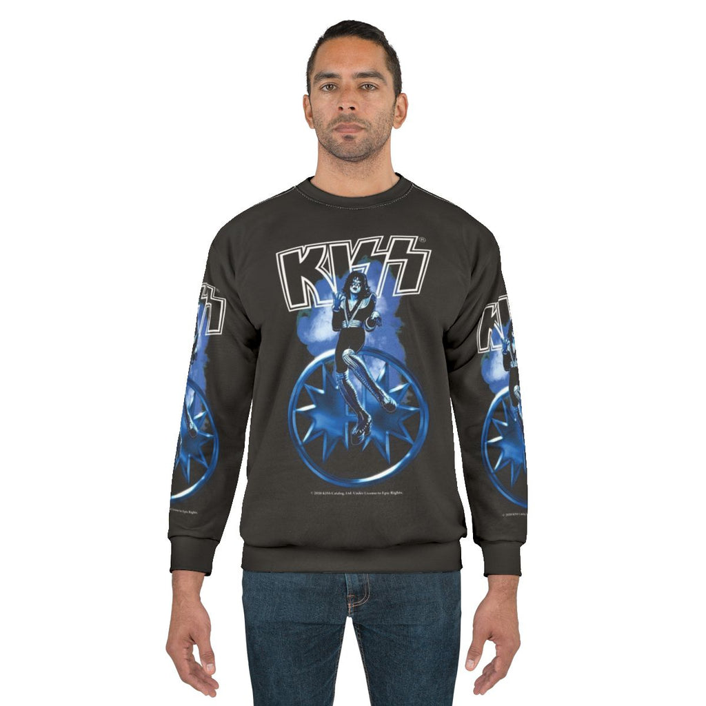Kiss Band Spaceman Graphic Sweatshirt