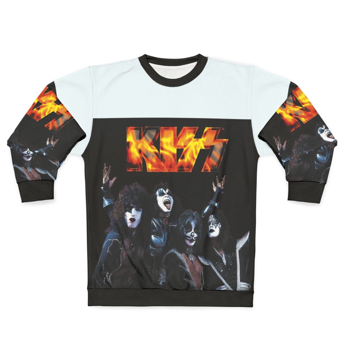 Kiss Band Sweatshirt - Classic Rock Legends Merchandise