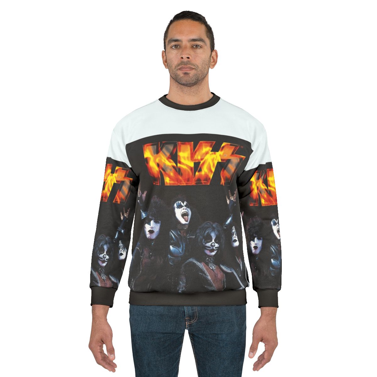 Kiss Band Sweatshirt - Classic Rock Legends Merchandise