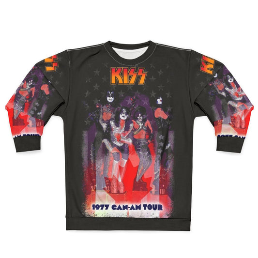 Kiss 1977 Tour Retro Sweatshirt