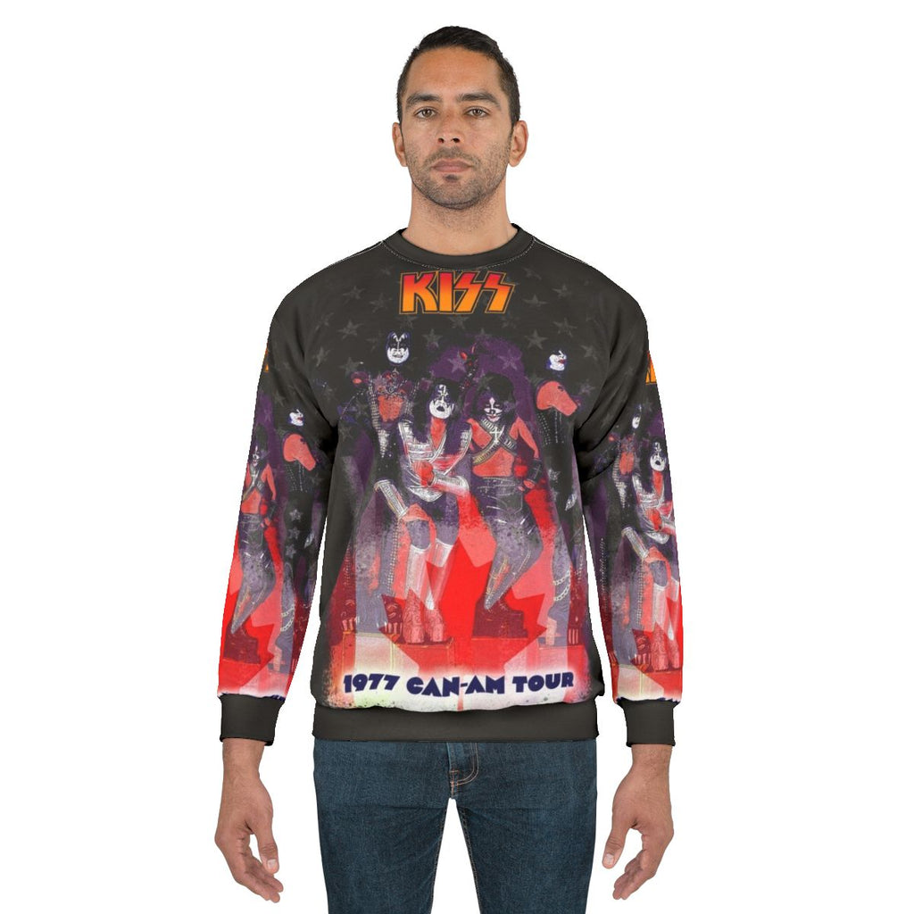 Kiss 1977 Tour Retro Sweatshirt