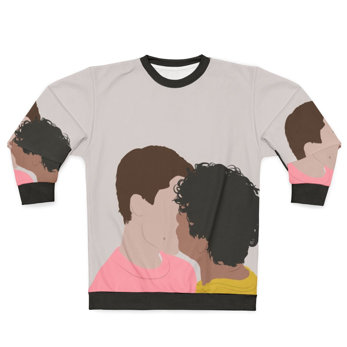 Young Royals Kiss Hi Hi Sweatshirt - Prince Wilhelm & Simon Eriksson Fanart