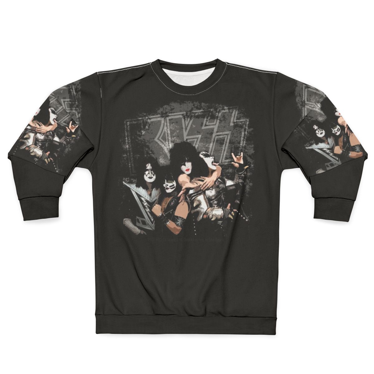 Kiss Rock Band Sweatshirt