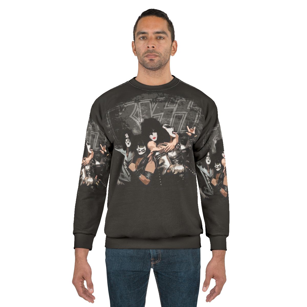 Kiss Rock Band Sweatshirt