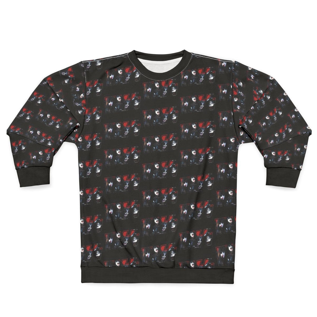 Kiss The Band Logo Dark Sweatshirt