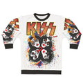 Kiss Band Rock and Roll Sweatshirt with Splash Logo