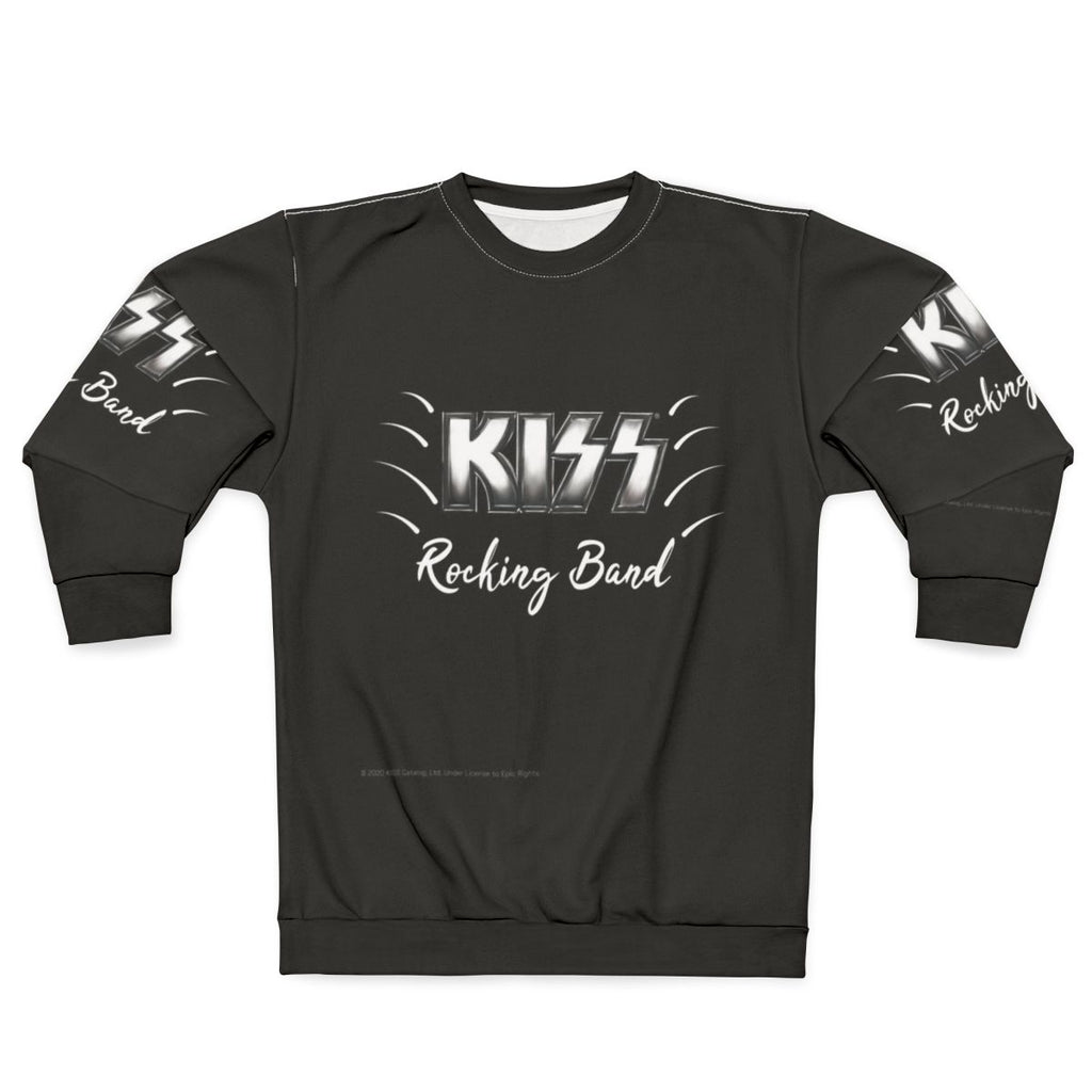 Kiss The Band Rocking Band Sweatshirt