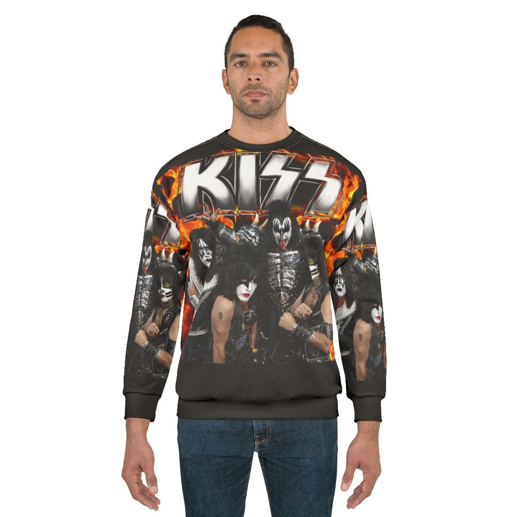 Kiss band logo sweatshirt