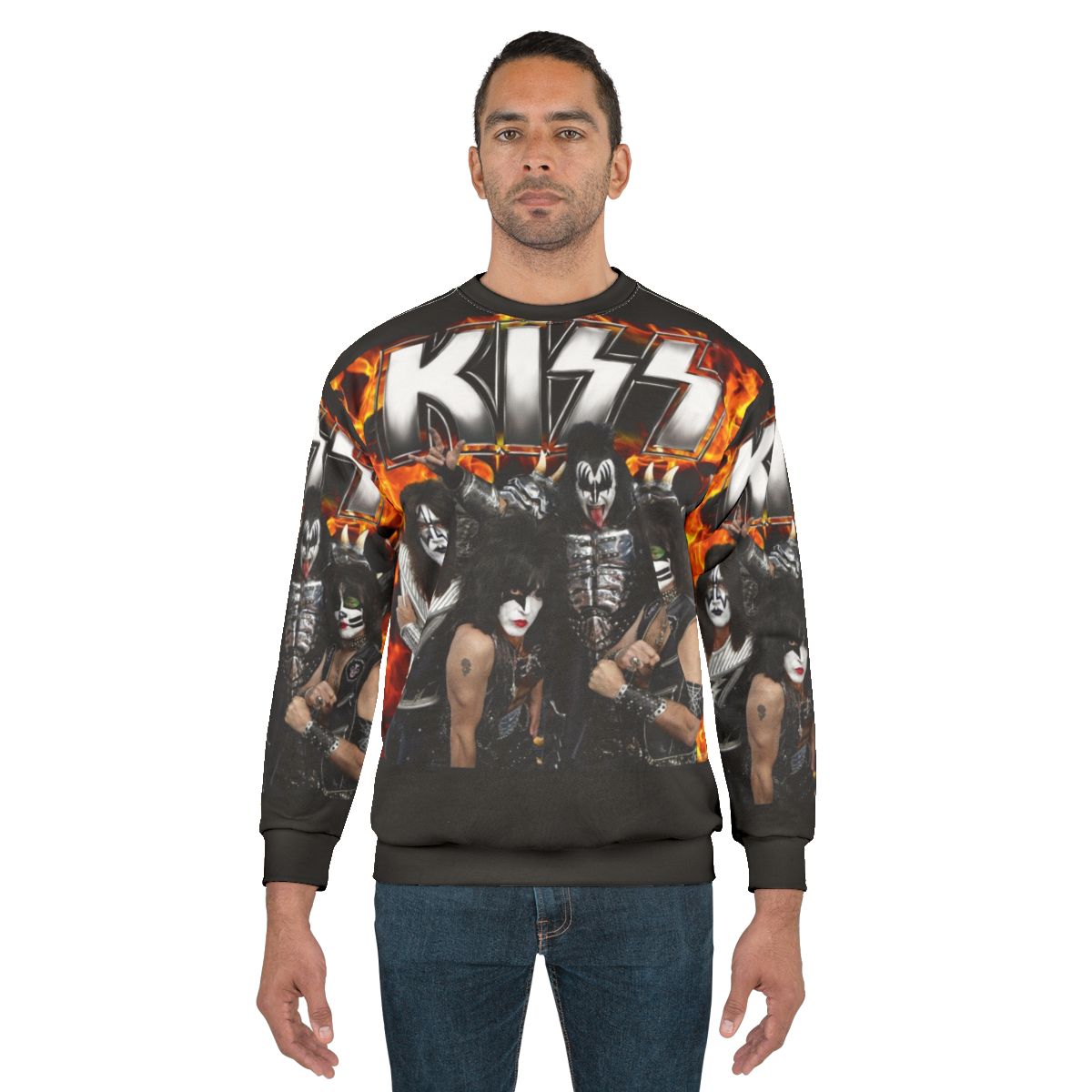 Kiss band logo sweatshirt