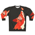 Kitsune fox spirit autumn sweatshirt