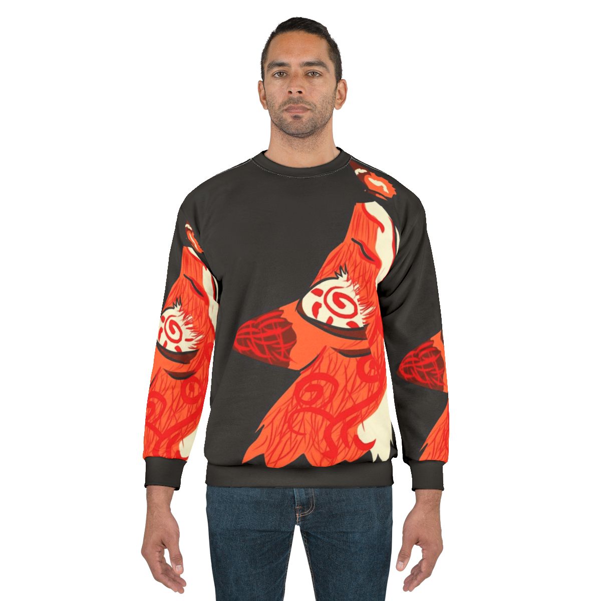 Kitsune fox spirit autumn sweatshirt