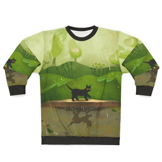 Kitty on a Rainy Day Sweatshirt