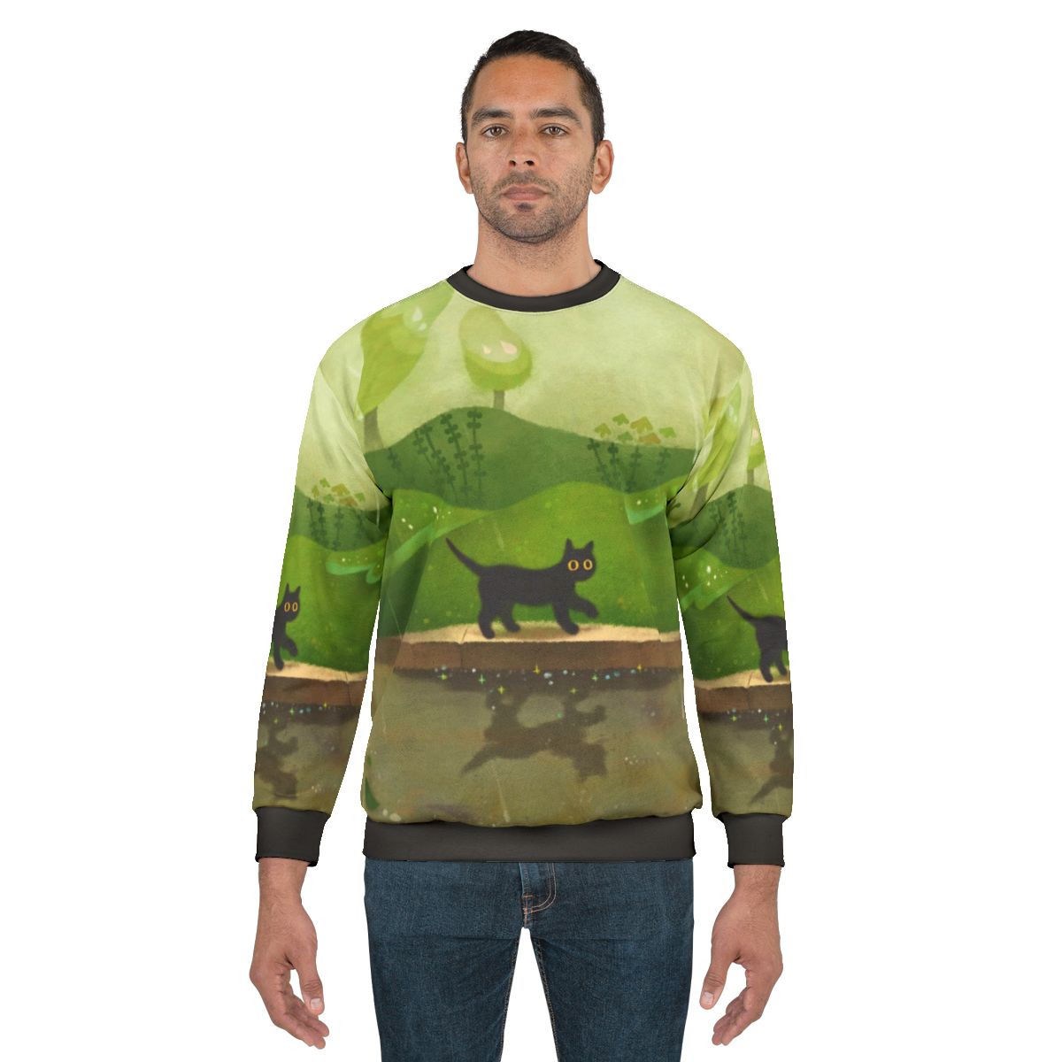 Kitty on a Rainy Day Sweatshirt