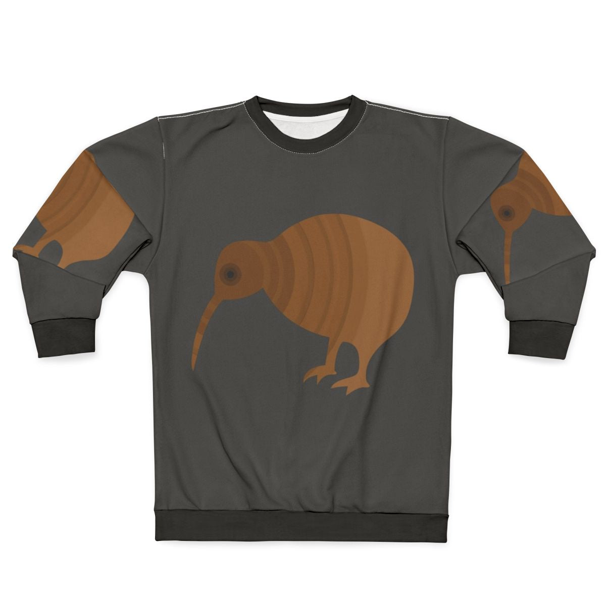 Kiwi Legendary Animals Sweatshirt with Colorful and Abstract Design