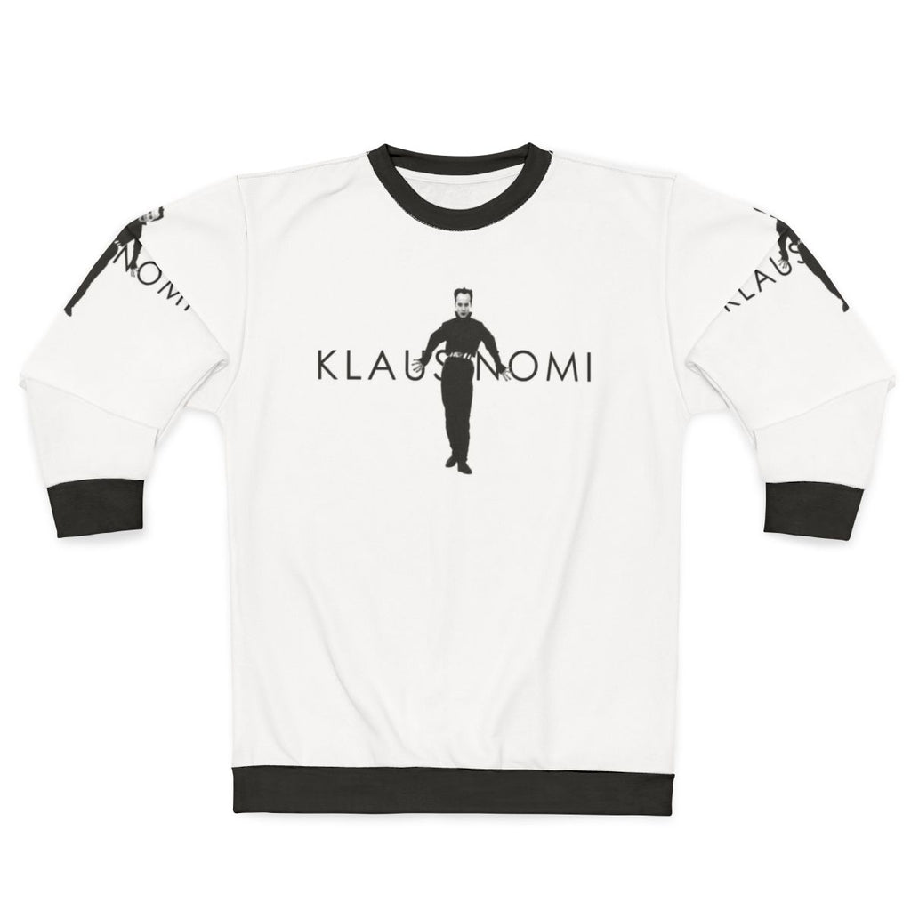 Klaus Nomi Glam Rock Inspired Sweatshirt