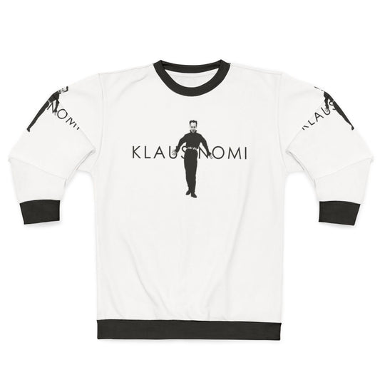 Klaus Nomi Glam Rock Inspired Sweatshirt