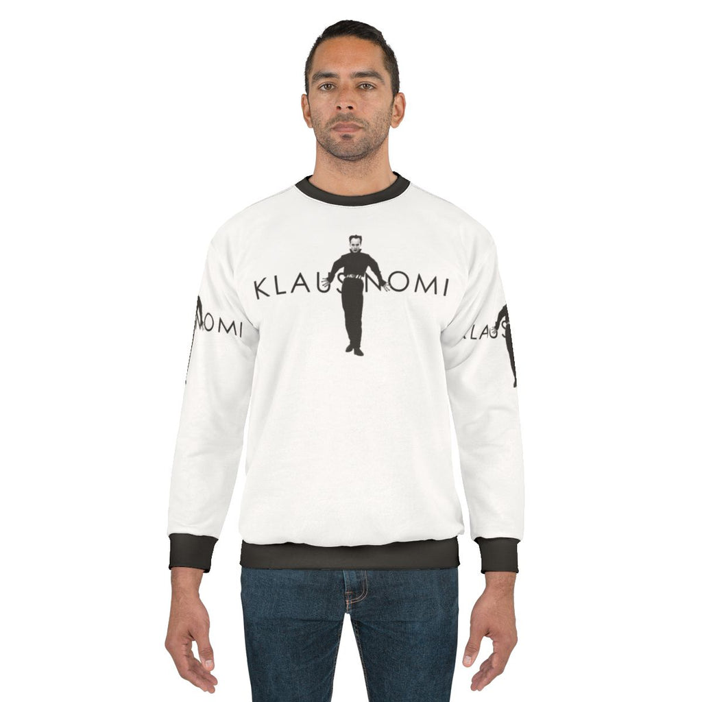Klaus Nomi Glam Rock Inspired Sweatshirt