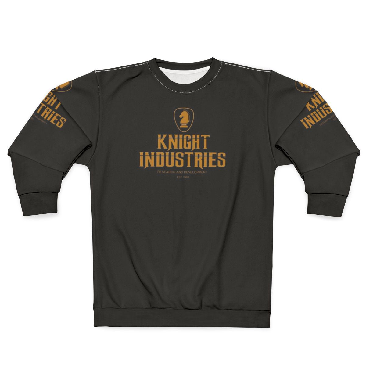 Retro Knight Rider 1982 Sweatshirt with David Hasselhoff design