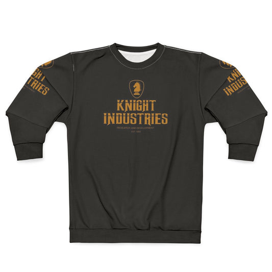 Retro Knight Rider 1982 Sweatshirt with David Hasselhoff design