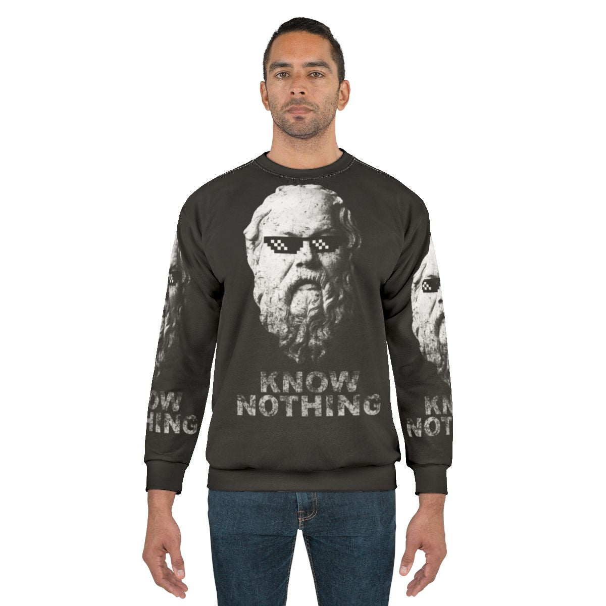 "Know Nothing" Socratic Philosophy Sweatshirt