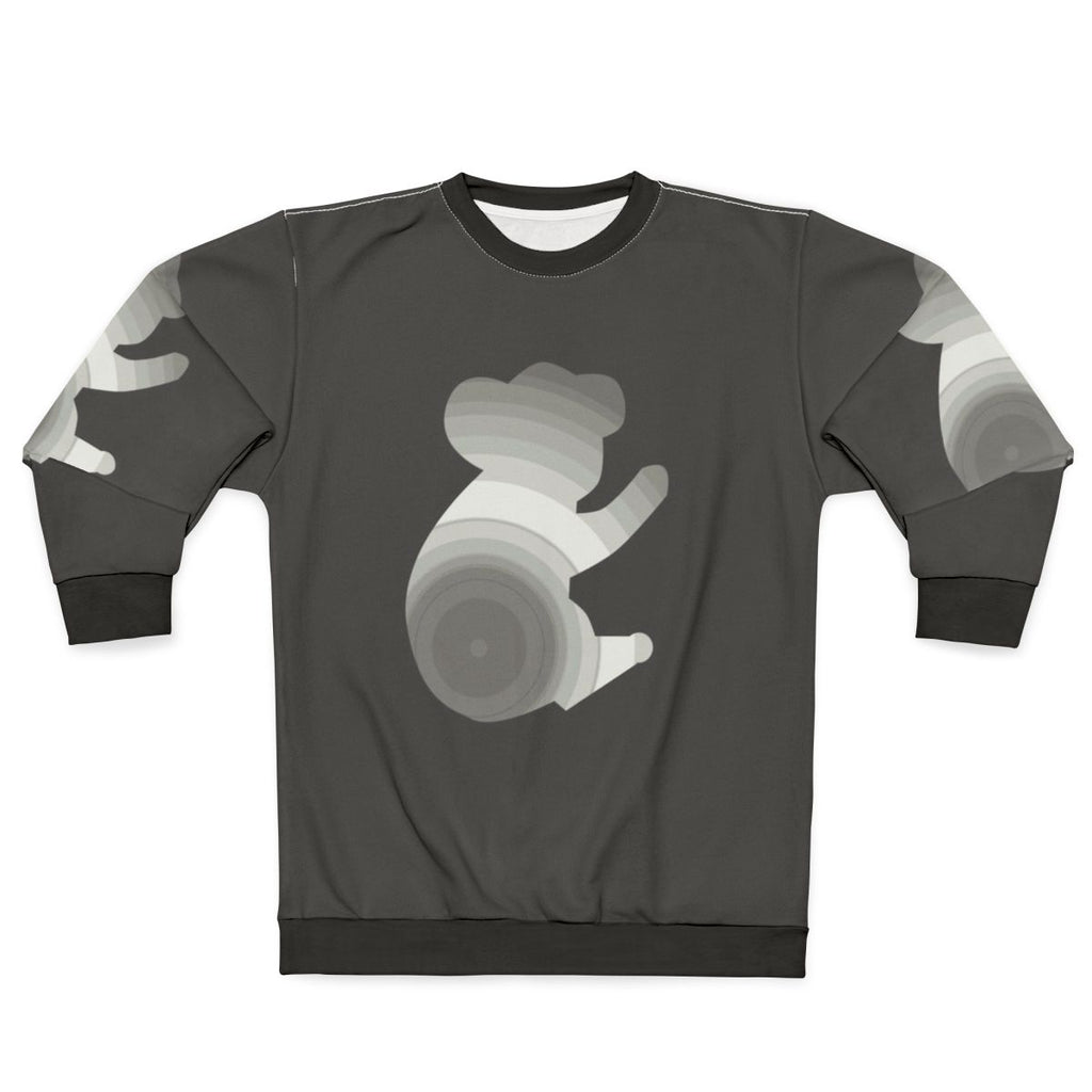 Koala Legendary Animals Sweatshirt featuring a colorful abstract design