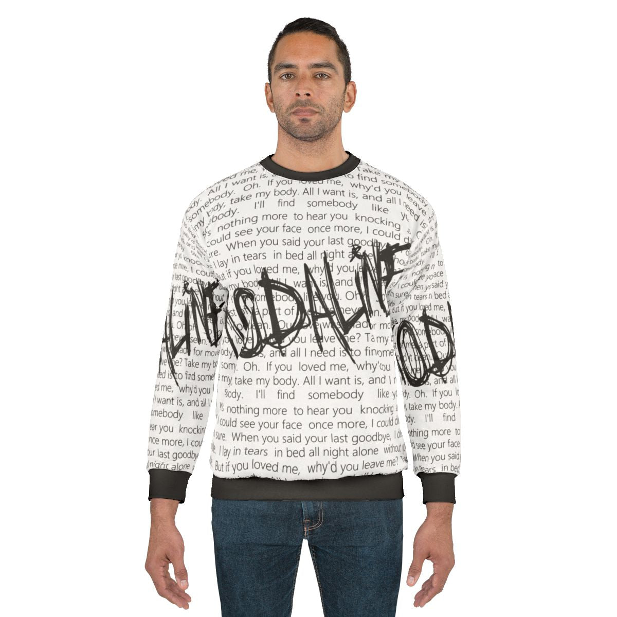 Kodaline "All I Want" Lyrics Sweatshirt