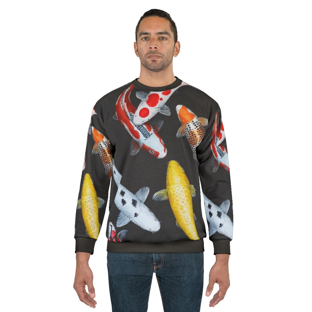 Lucky Koi Japanese Koi Carp Sweatshirt
