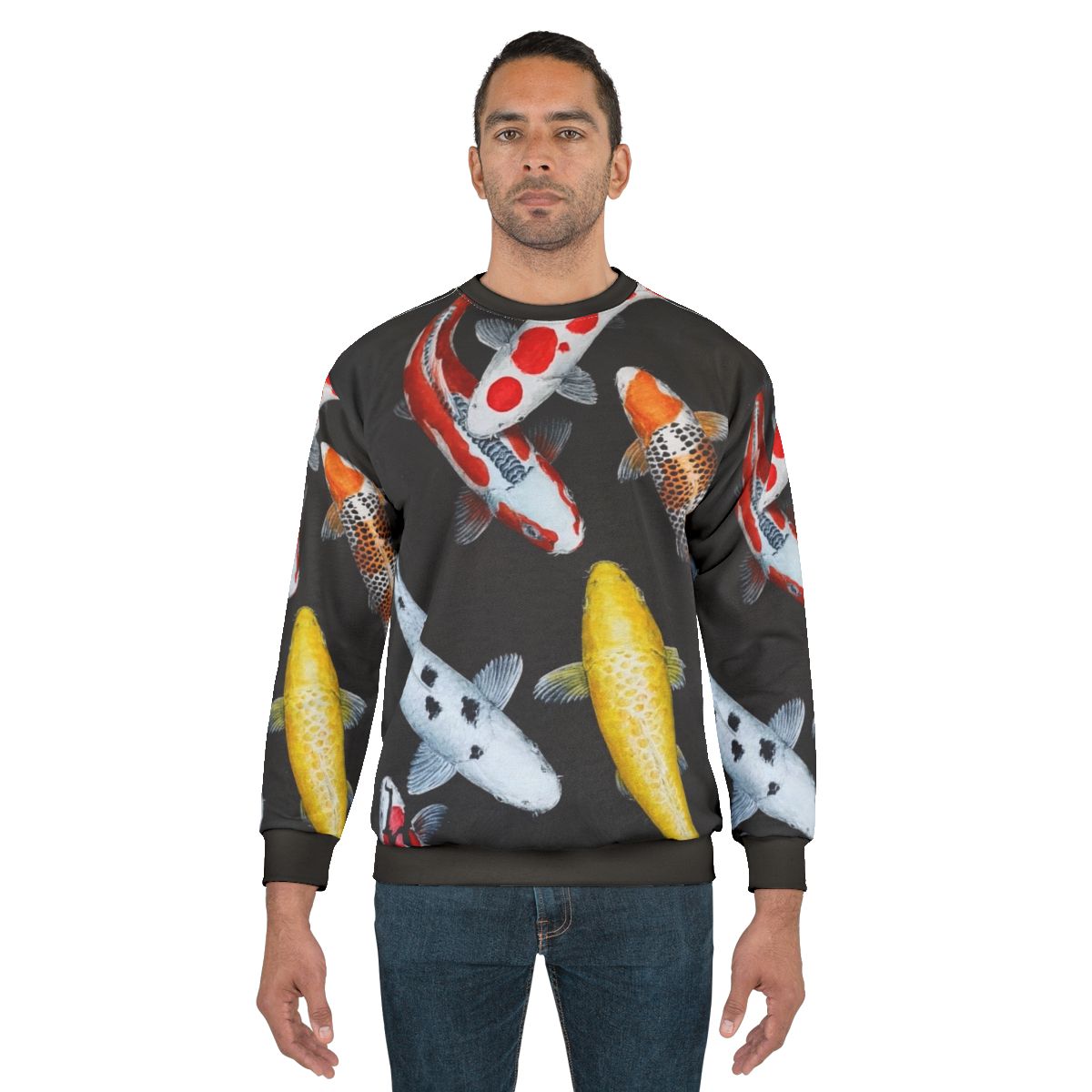 Lucky Koi Japanese Koi Carp Sweatshirt