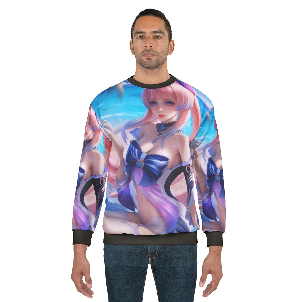Kokomi Water Element Genshin Impact Sweatshirt