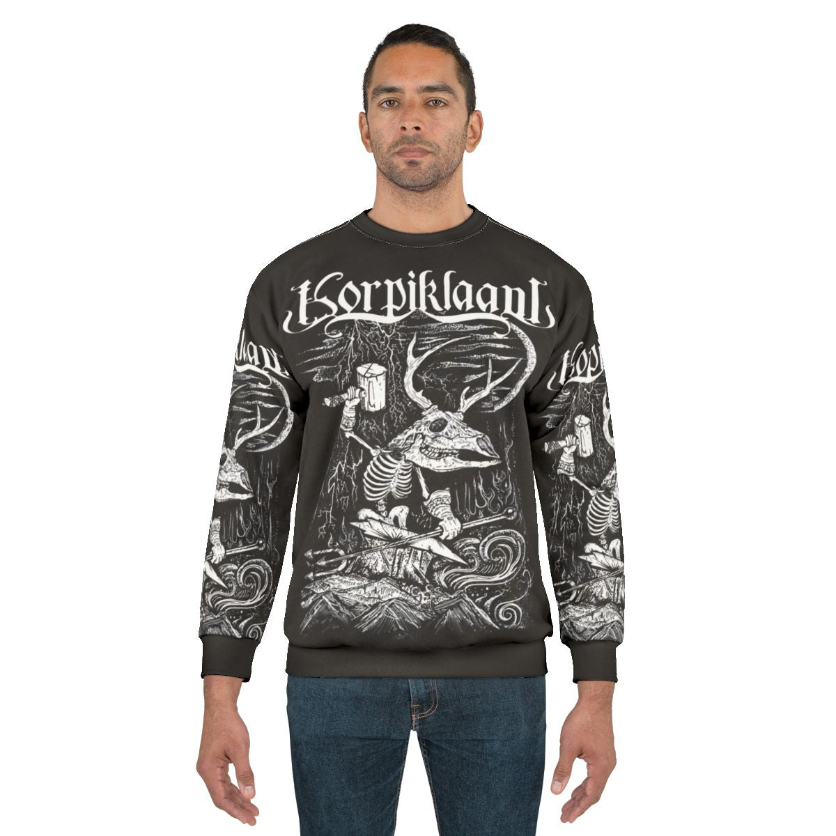 Korpiklaani Vanno Rauta Tapporauta folk metal band sweatshirt