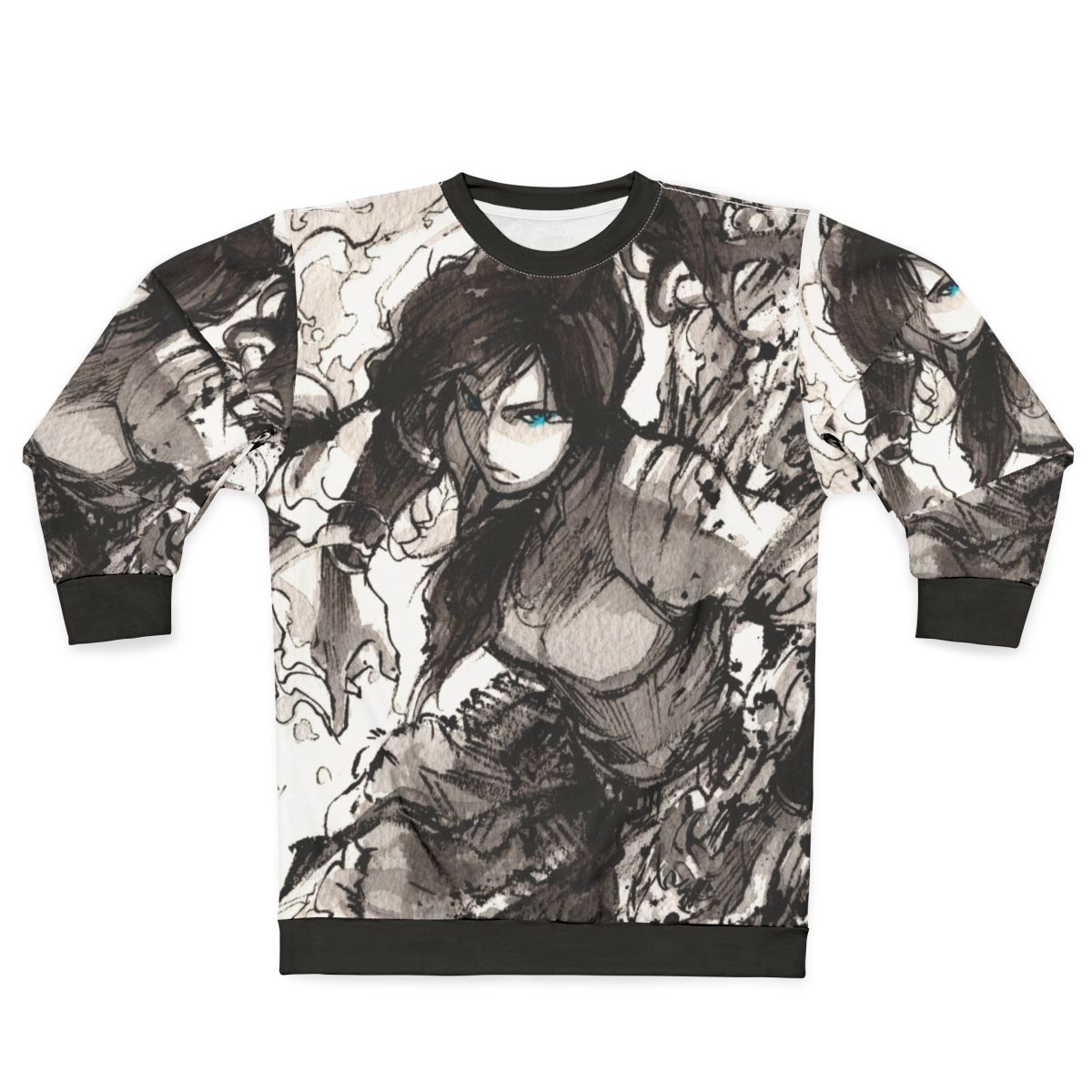 Avatar Korra Ink Study Design Sweatshirt